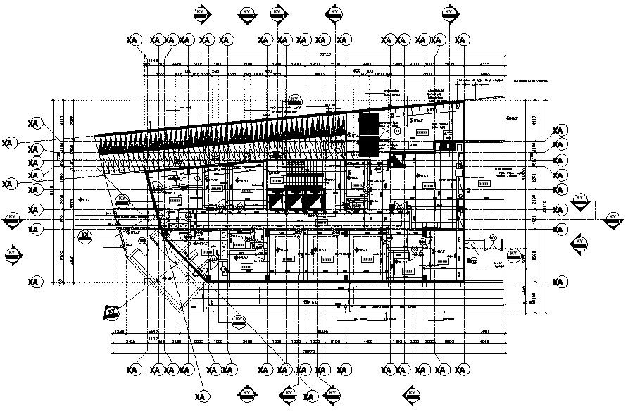 Building Layout Plan CAD File Download