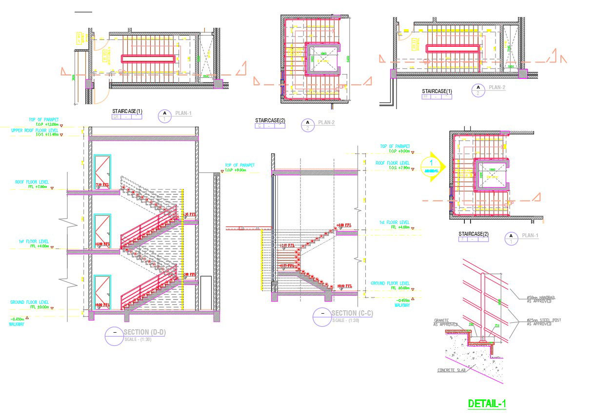 Building Staircase Project detail