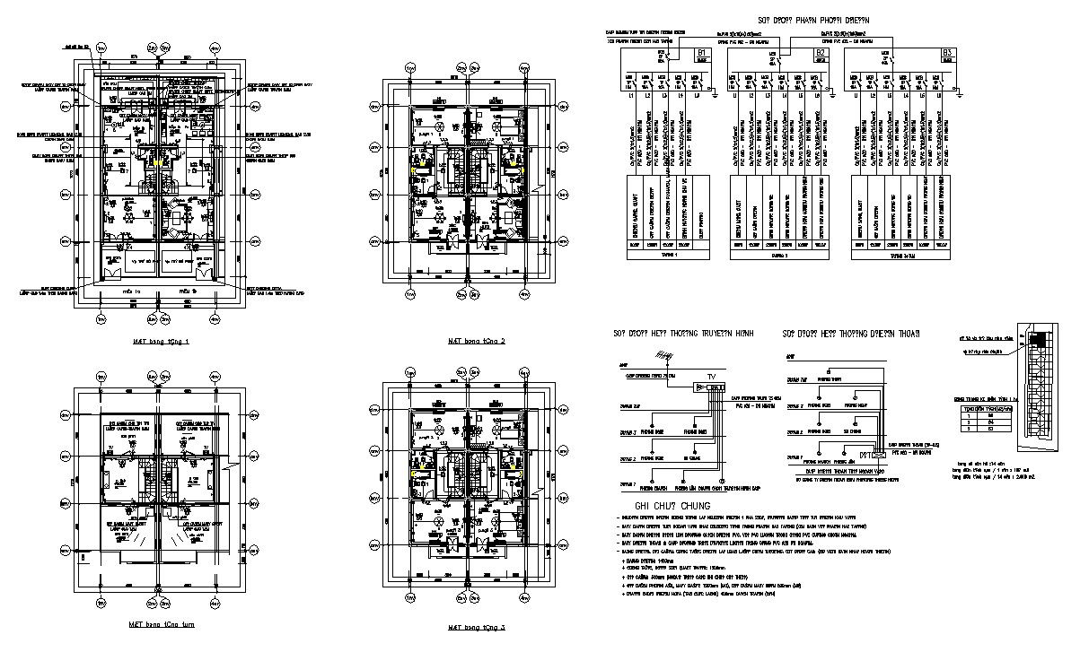 Building structure plan detail CAD constructive unit layout file in dwg format