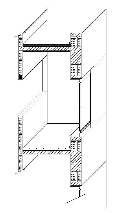 Building Structure elevation detail CAD drawing files are given. Download now.