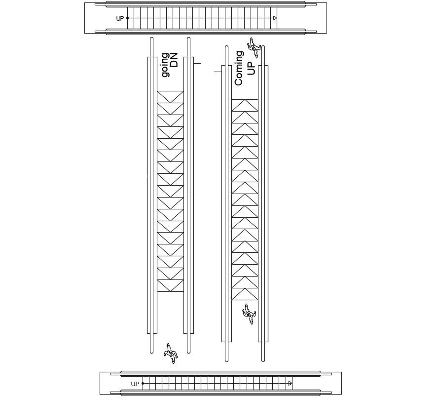 CAD Drawing Lift Elevator Plan Design 2d View Free Download