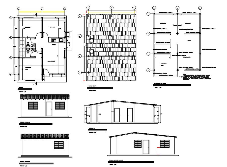 CAD House plan