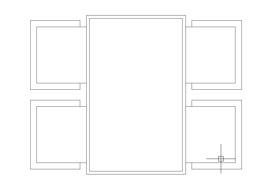 CAD blocks, free download - dining