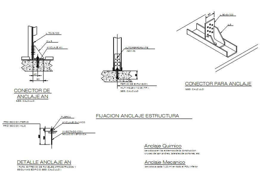 CAD drawings details of steel framing structural units blocks dwg file