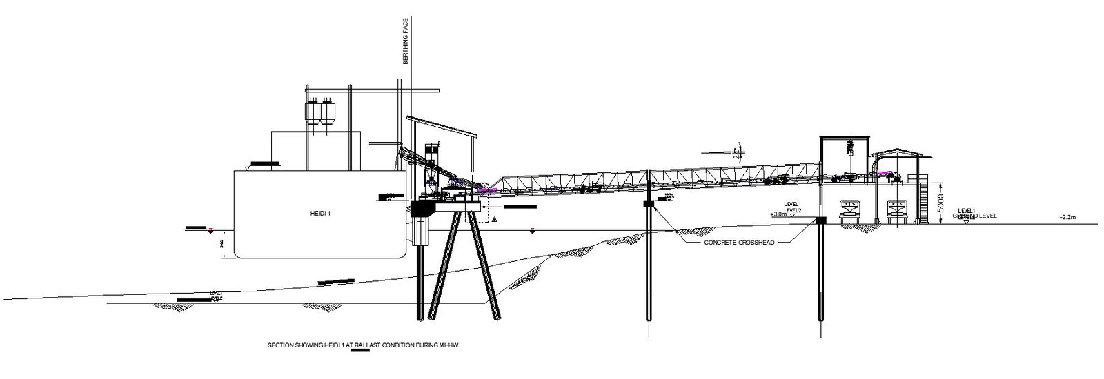 CAD 2D DWG Drawing file of the typical Heidi section details.Download the AutoCAD DWG file.