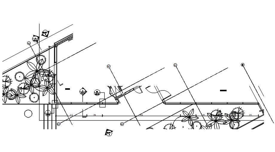 CAD DWG 2D Drawing File shows the Garden Facade system sectional details. Download the AutoCAD DWG file now.