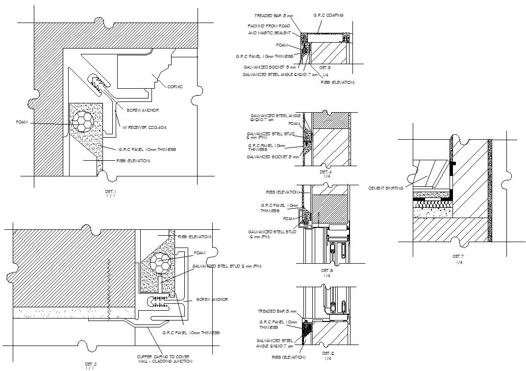 CAD DWG Drawing file of galvanized steel plate section design is given.Download the AutoCAD DWG file.