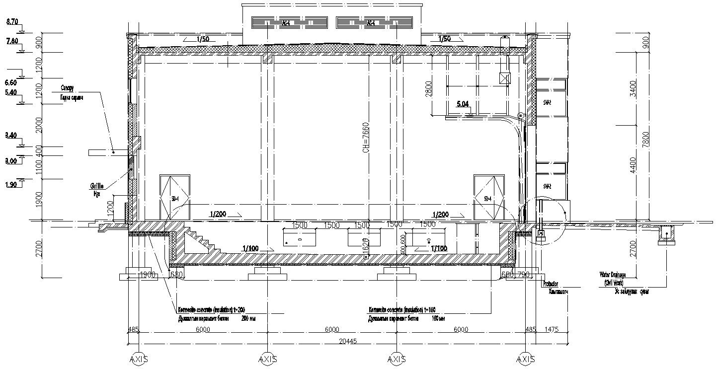 CAD DWG Drawing file of room section design is given. Download the AutoCAD DWG file.