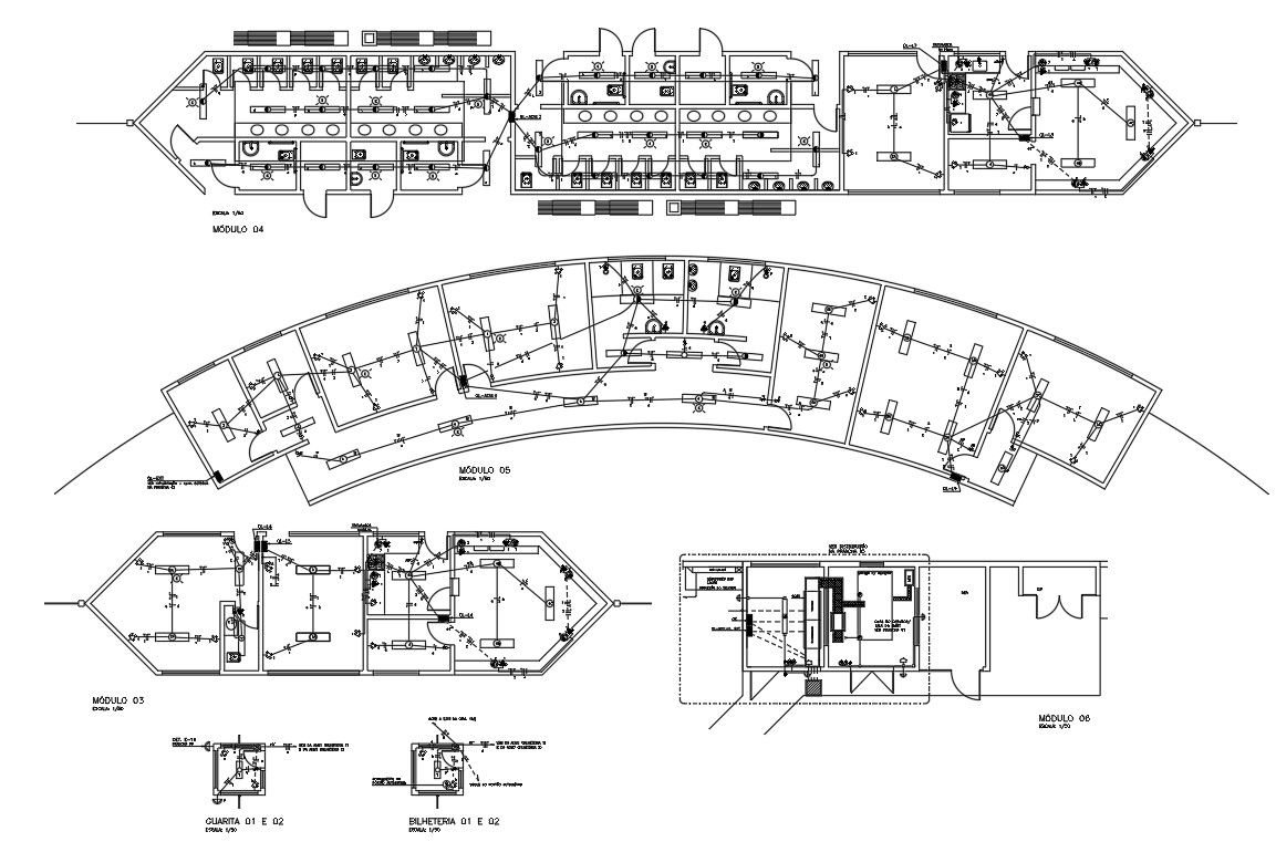CAD DWG Drawing of the Toilet pipe connection and section details are given.Download the AutoCAD 2D DWG file.