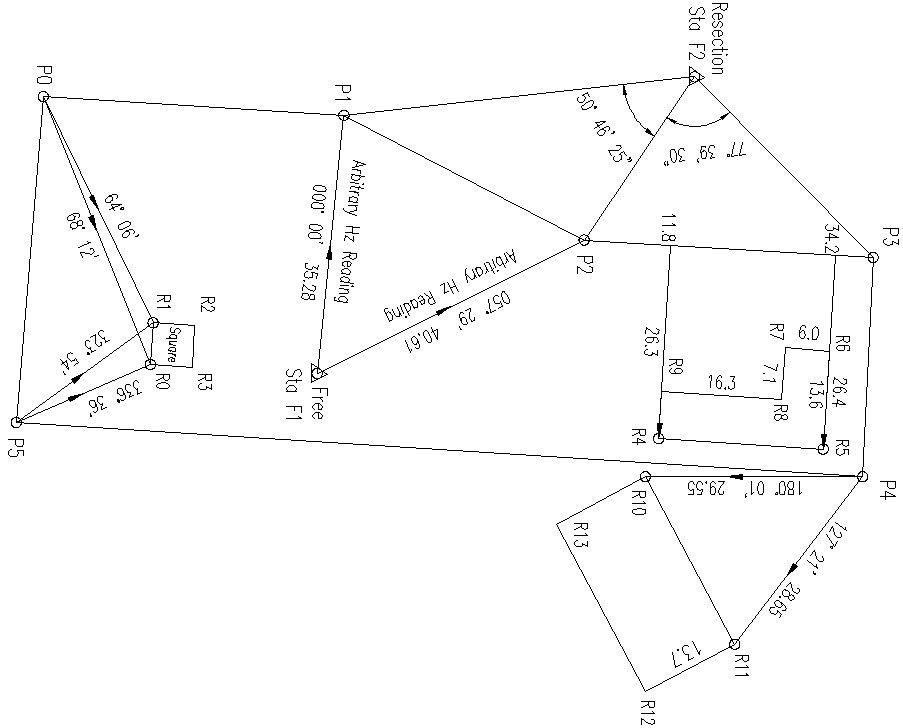 CAD DWG file Showing the details of the metric survey unit. In the drawing file, Download the AutoCAD DWG file.