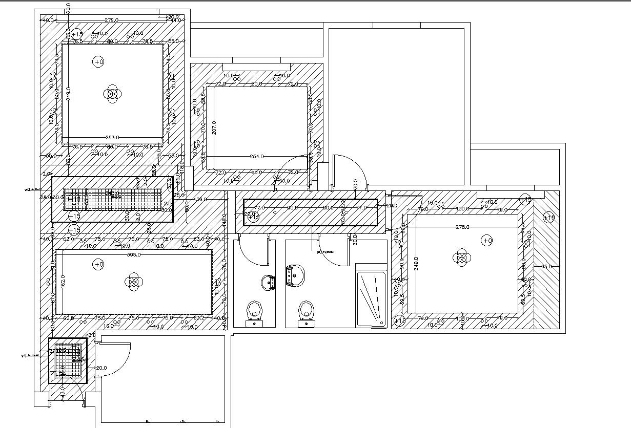 House Architecture Layout Design DWG AutoCAD Format