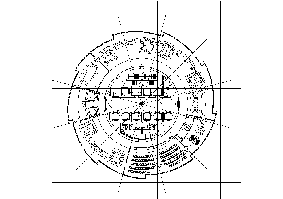 CAD Drawing file Having the details of the enlarged plan of commercial building Partial floor plan and section design.Download Autocad DWG file.