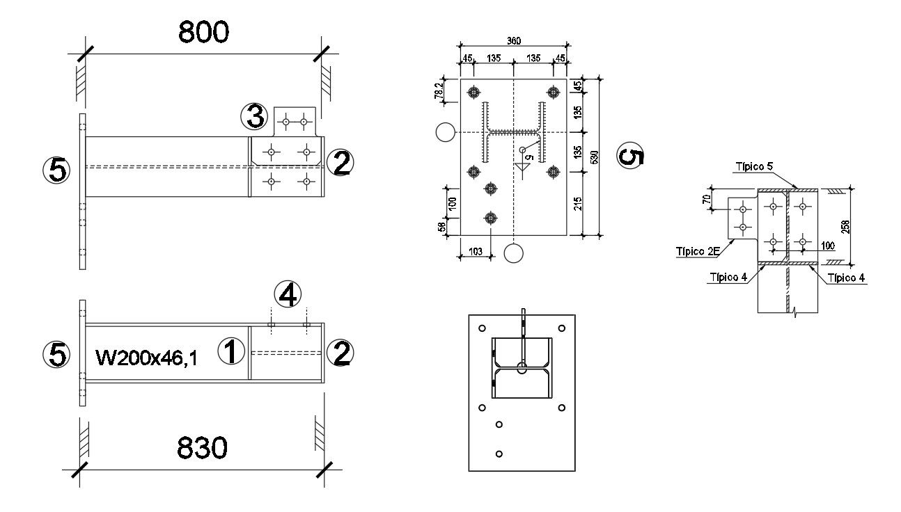 CAD drawing of steel plate with bolt details in AutoCAD 2D design, dwg file, CAD file