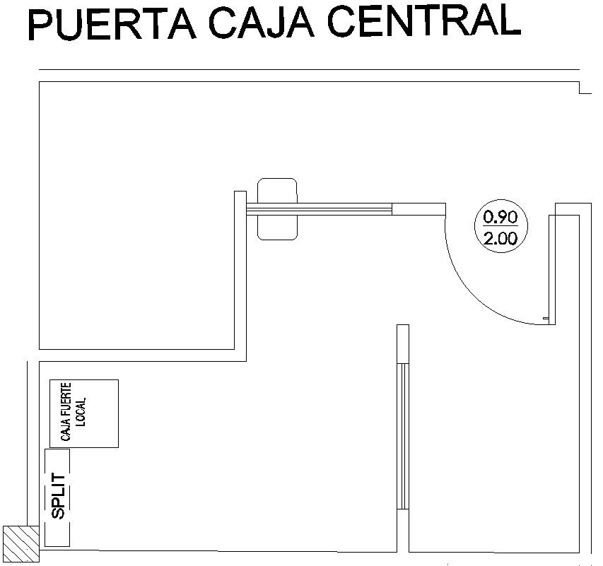 CENTRAL DOUBLE PLATE BOX DOOR