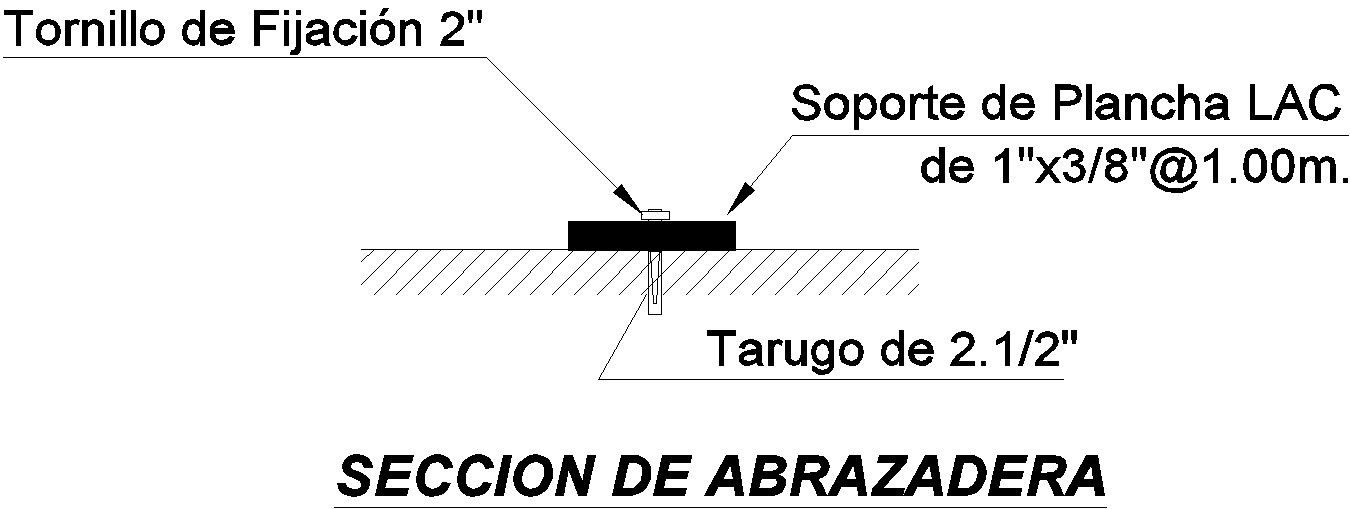 CLAMP SECTION in detail AutoCAD drawing, dwg file, CAD file