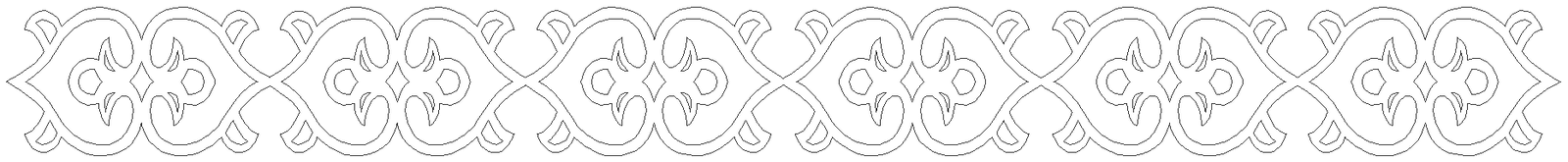 CNC cutting border design for any project or event dwg autocad drawing .
