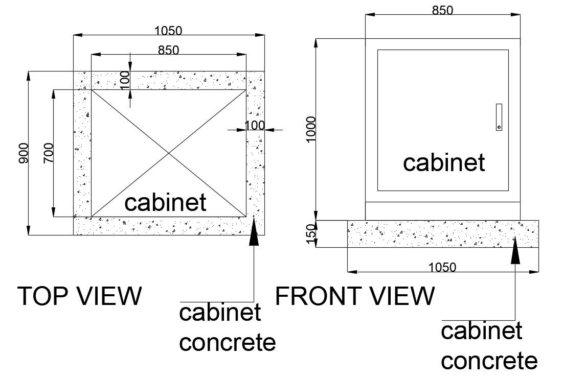 Cabinet Cad Block
