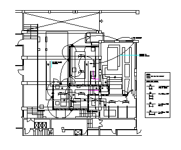 Cable tray layout detail design drawing