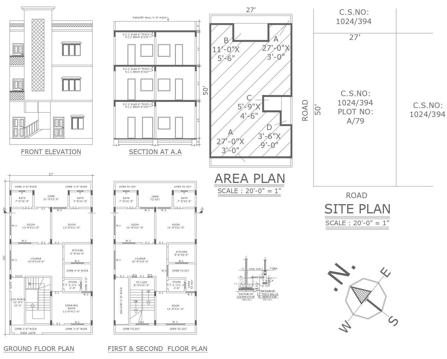 Cad block for architecture students for reference dwg autocad drawing .