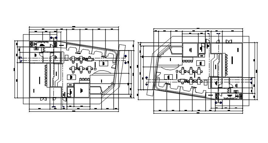 Café detail drawing file. Download free cad file | CADBULL