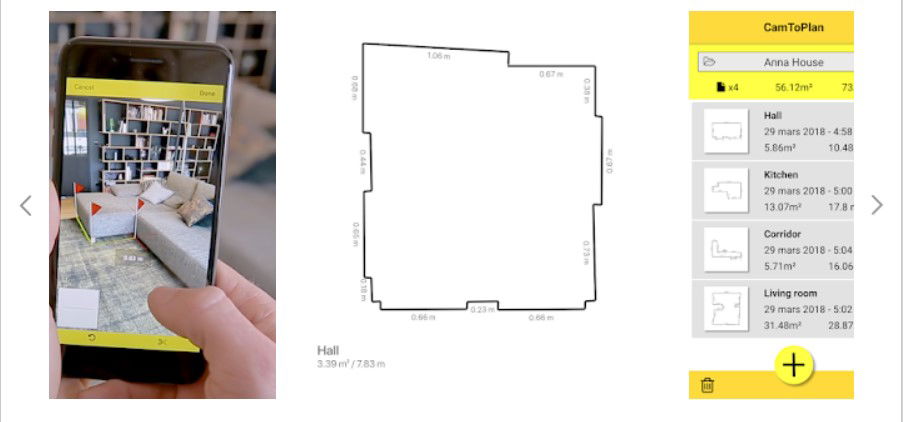 CamToPlan AR measurement tape measure APK Download