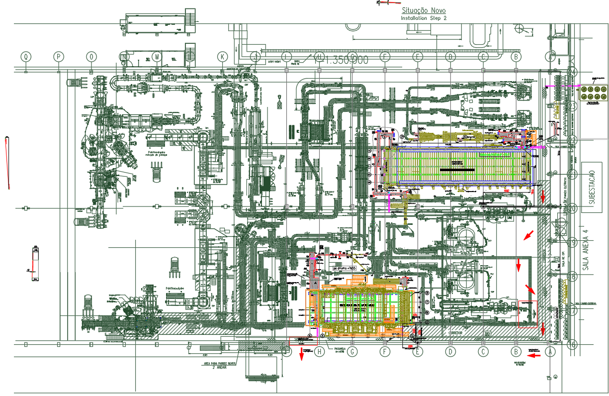 Canning Line Machinery Processing DWG AutoCAD Drawing