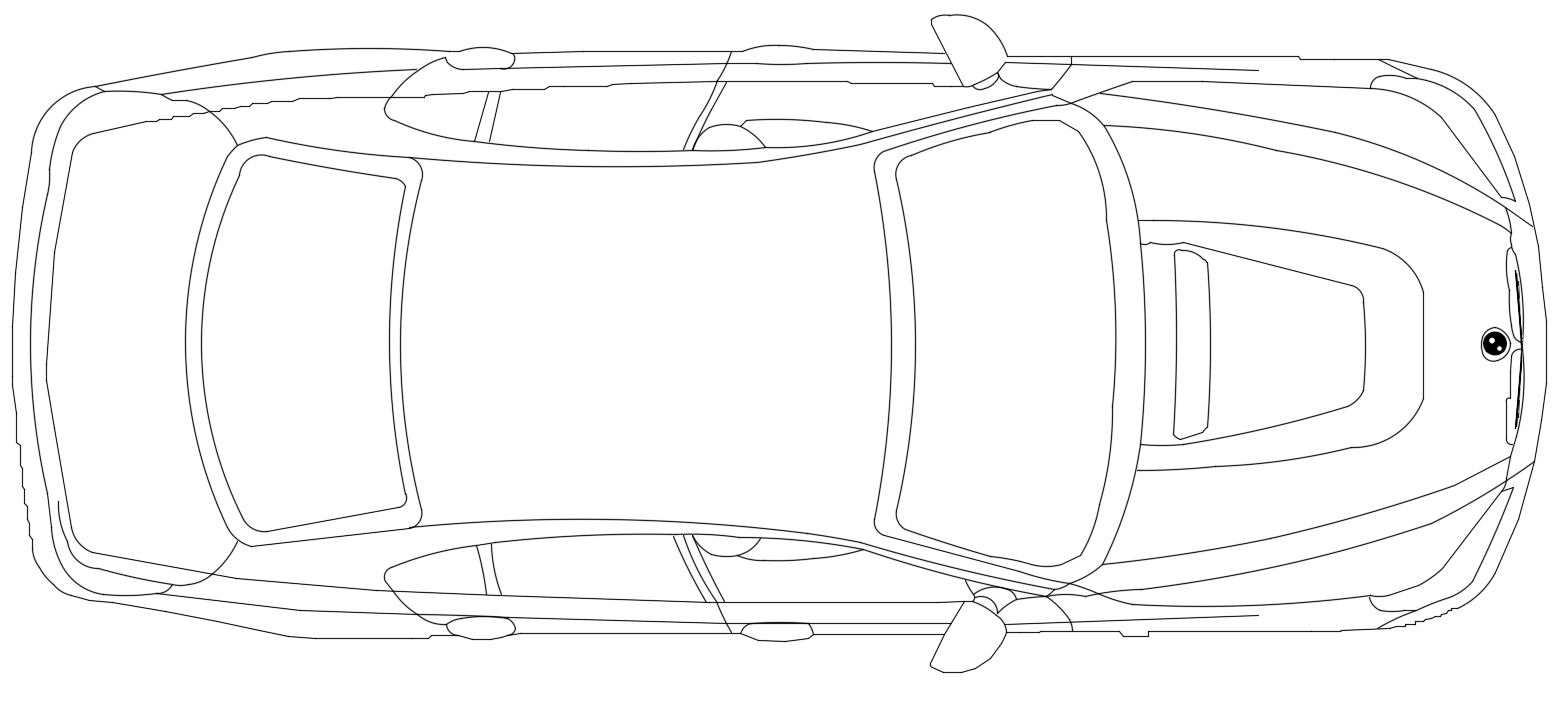 Car design cad drawing is given in this cad file. Download this cad file now.