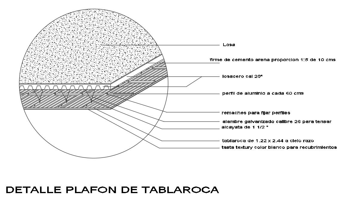 Ceiling Section Detail