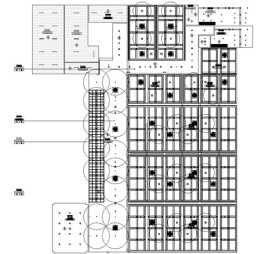 Ceiling Plan CAD Drawing for Meeting Room in AutoCAD DWG File