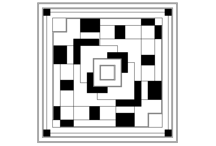 Ceiling design in detail AutoCAD drawing, dwg file, CAD file