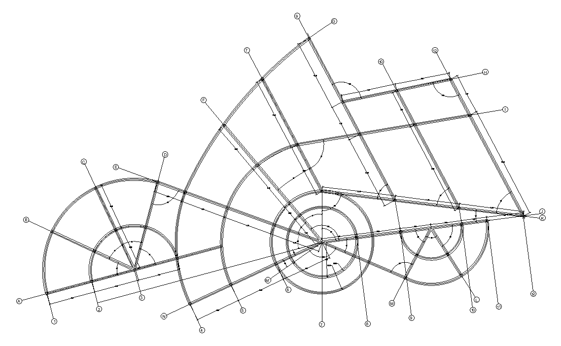 Centerline cad drawing is given in this cad file. Download this cad file now.