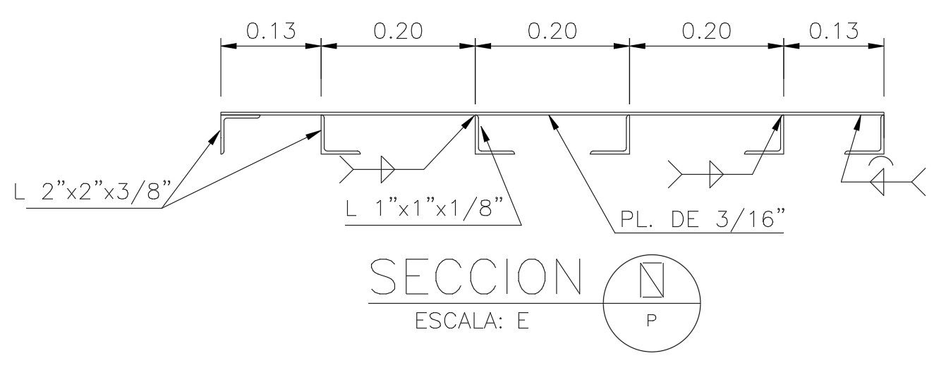 Channel section view is given in this Autocad drawing file.Download now.