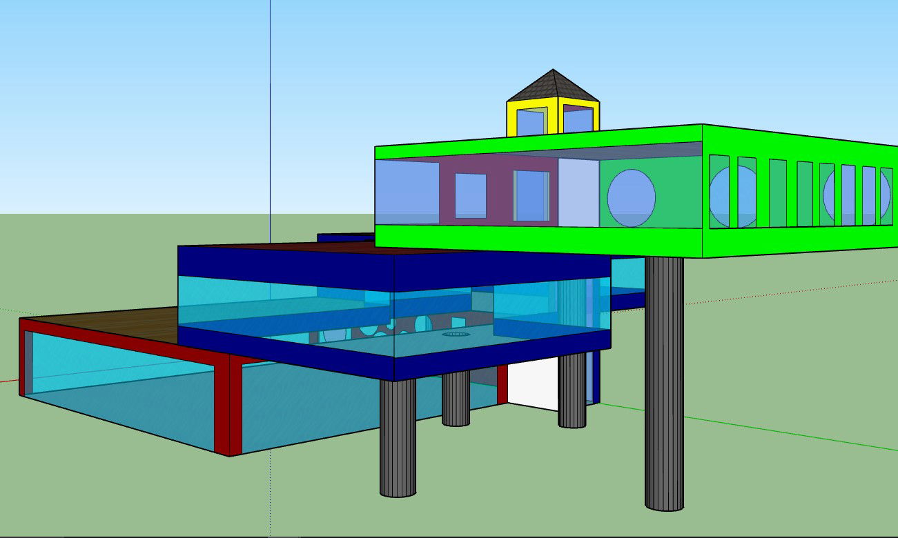 Children Glass Play House