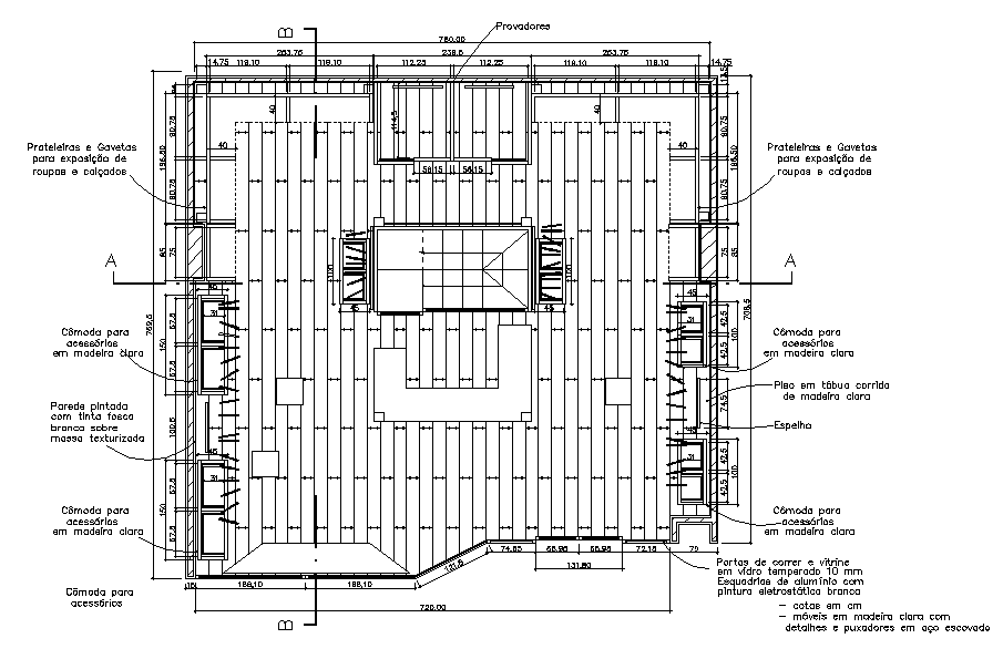 Children's Clothing Store Layout Plan CAD Drawing DWG File