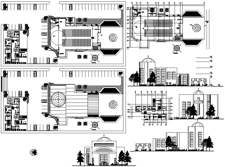 Church Plan DWG