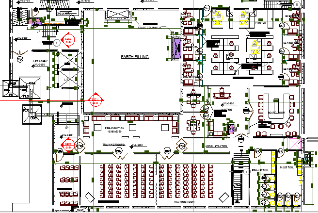 City Hospital Architecture Project dwg file