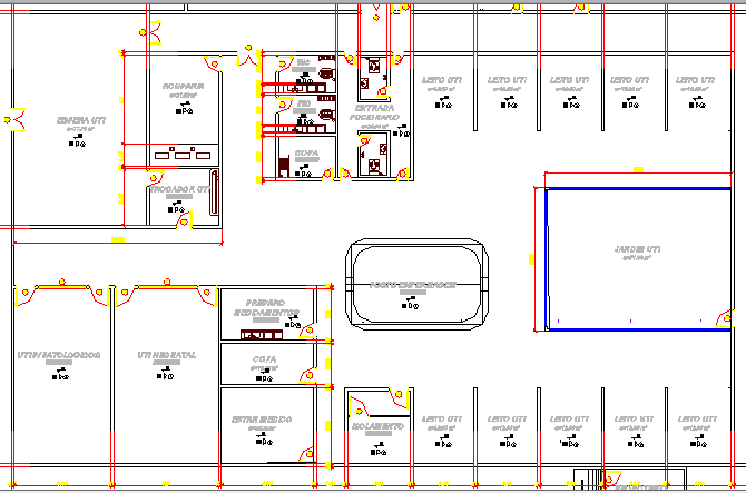 City Maternity Hospital Structure Details dwg file