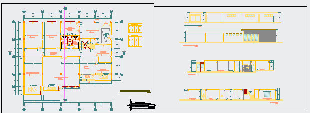 City offices plans for enlargement, file room general storage design