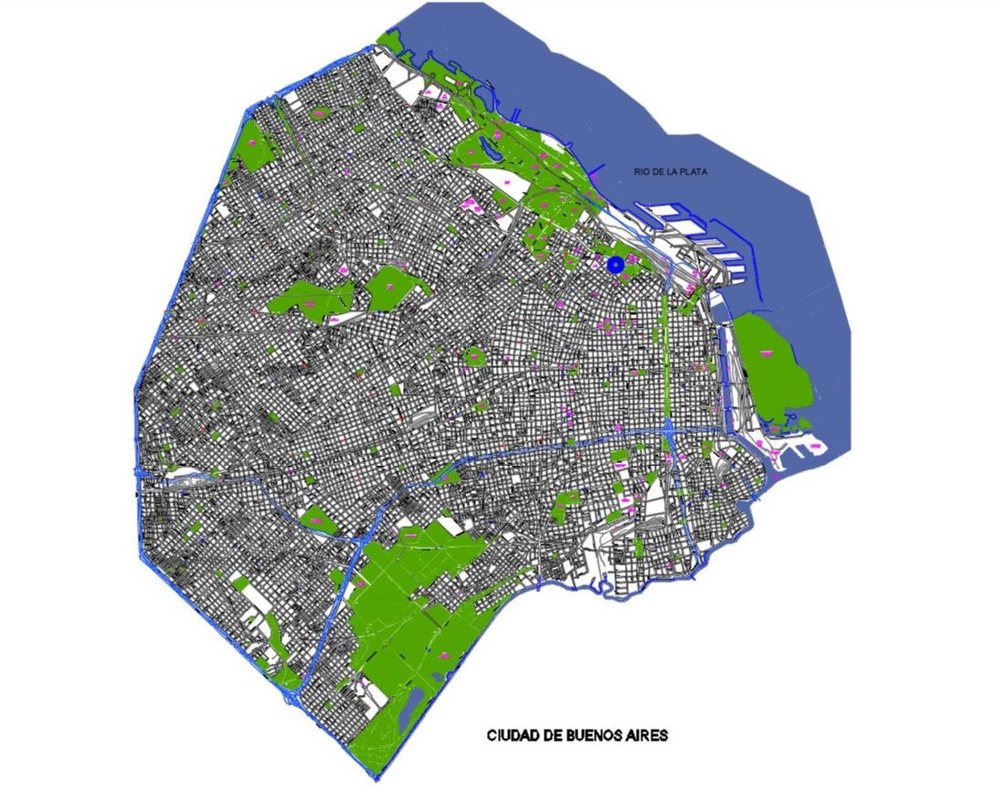 Download the free DWG file from Buenos Aires City