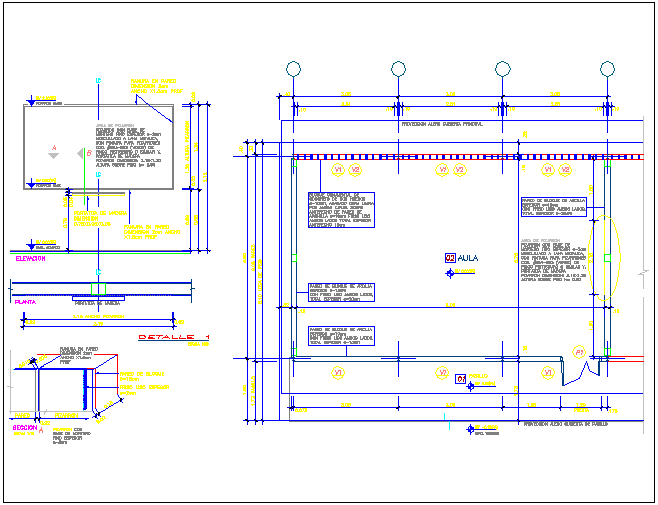 Class room architecture layout plan of school dwg file