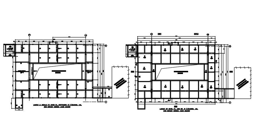 Clear juice Rotary screen is given in this AutoCAD DWG drawing,Download the AutoCAD 2D DWG file.
