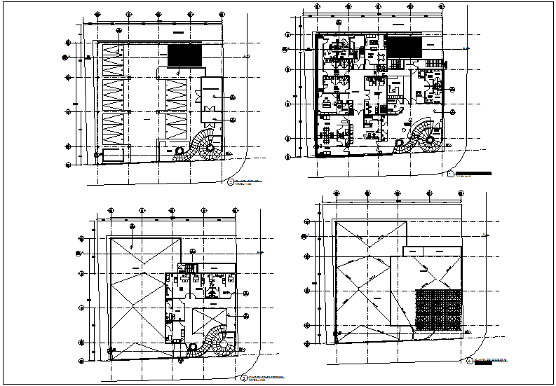 Clinic floor plan view with architectural view dwg file