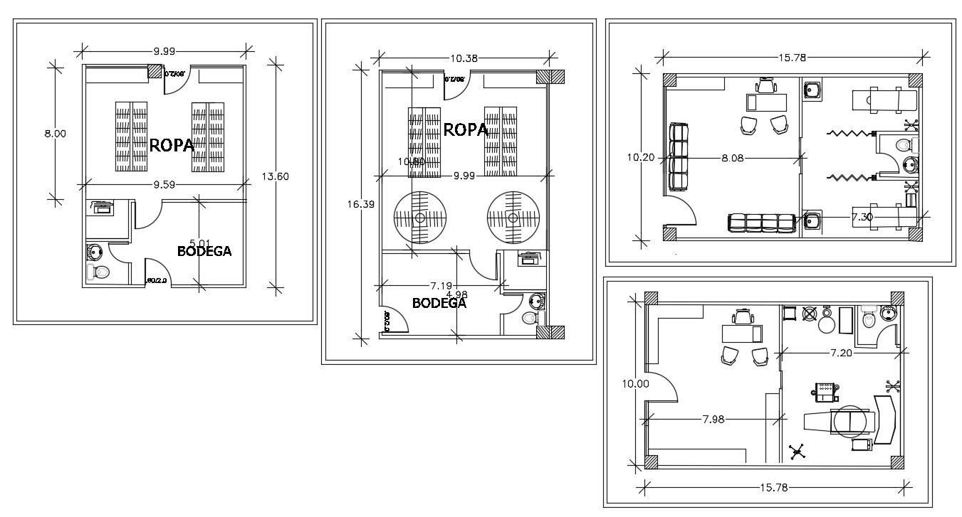 Clinic design cad drawing is given in this cad file. Download this cad file now.