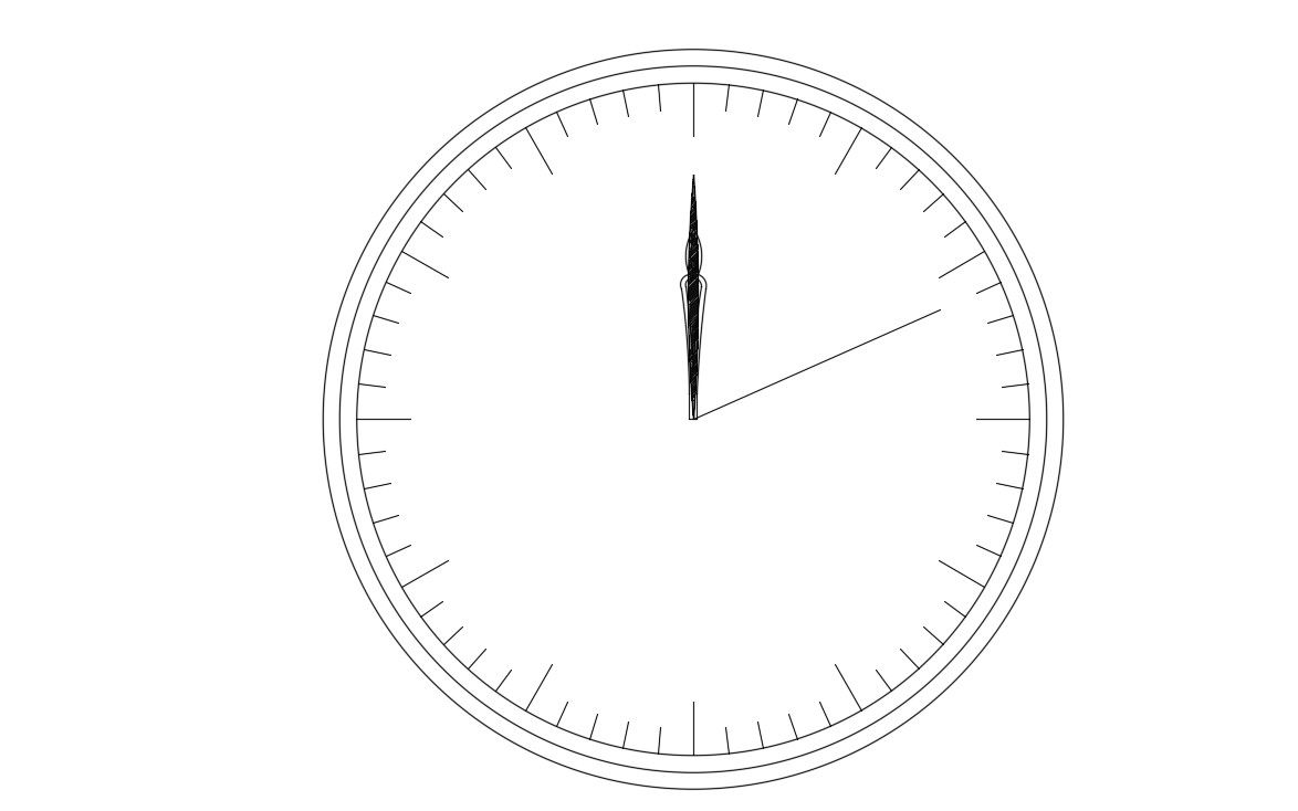 Clock CAD Block Free DWG File Download for Designers and Engineers