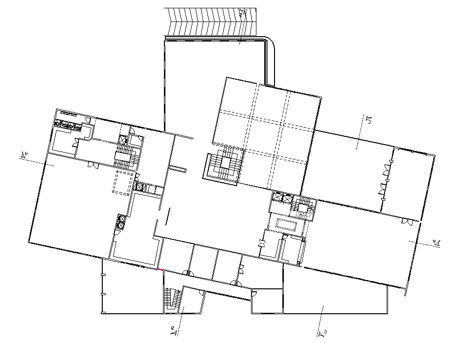 Club House Ground Floor Plan Drawing Download DWG File