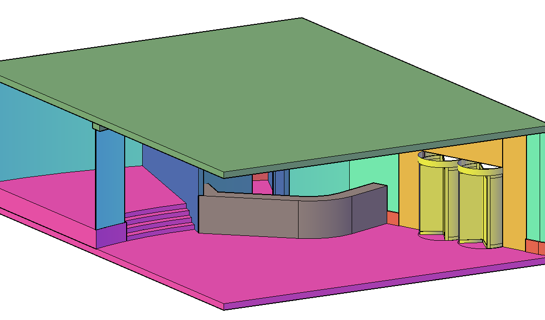 Clubhouse 3 D plan detail