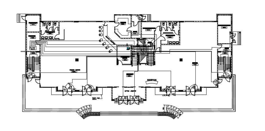 Clubhouse Design Plans Download AutoCAD Drawing