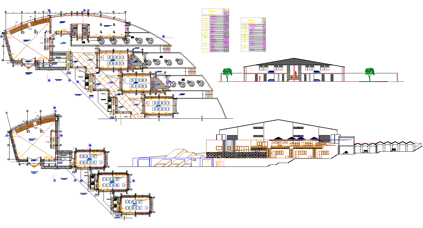 College Project detail dwg file
