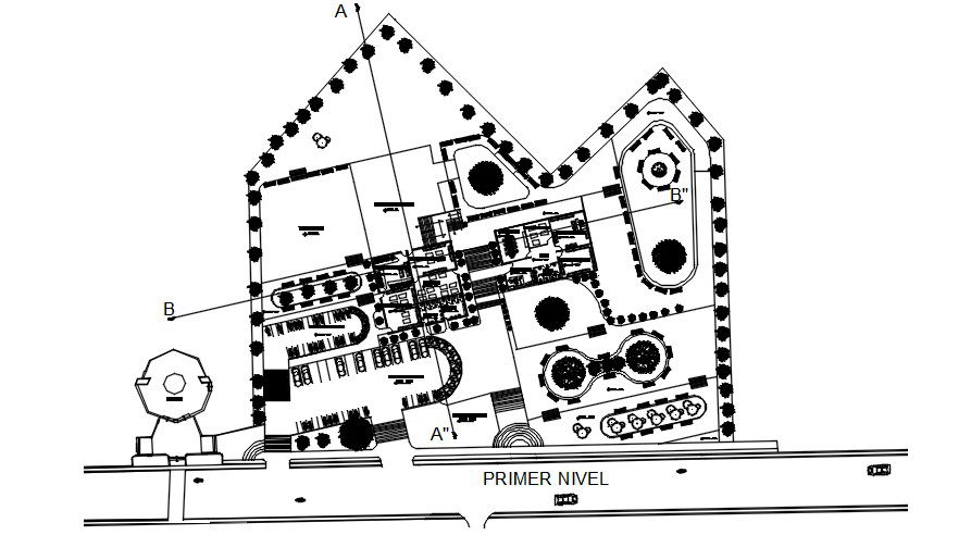 College layout details are given in this Autocad drawing file. Download the Autocad DWG file.