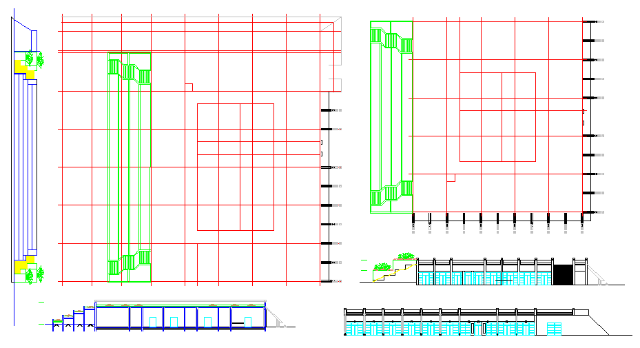 Column & Structure Detail & Elevation Design